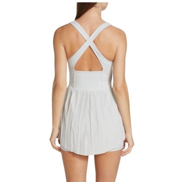 Varley Carina Minidress Size XS Removable Padded Shelf Bra White Pickleball Tenn - Picture 2 of 16